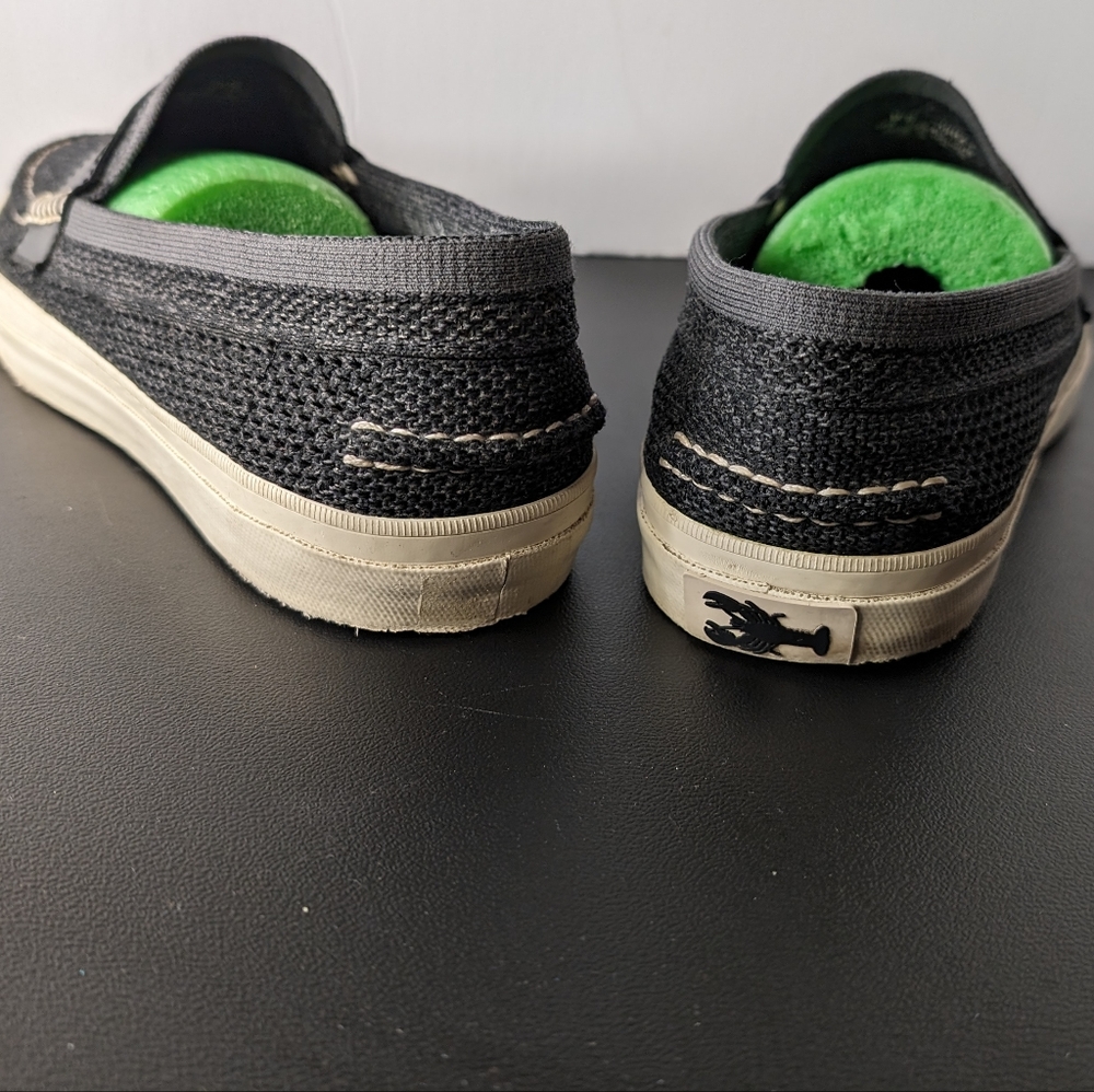 Cole Haan 10.5 Pinch Weekender comfy blue knit slip on deck shoes rubber soles - Picture 3 of 9
